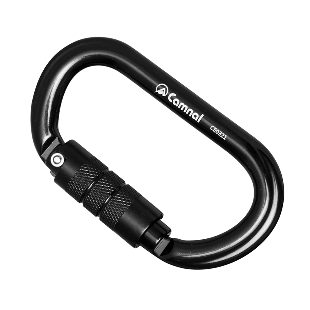 Easy To Use D-Ring Screw Aluminum Carabiner Clip Hook Outdoor Camping Screw Lock Buckle 1Pc
Easy To Use D-Ring Screw Aluminum Carabiner Clip Hook Outdoor Camping Screw Lock Buckle 1Pc