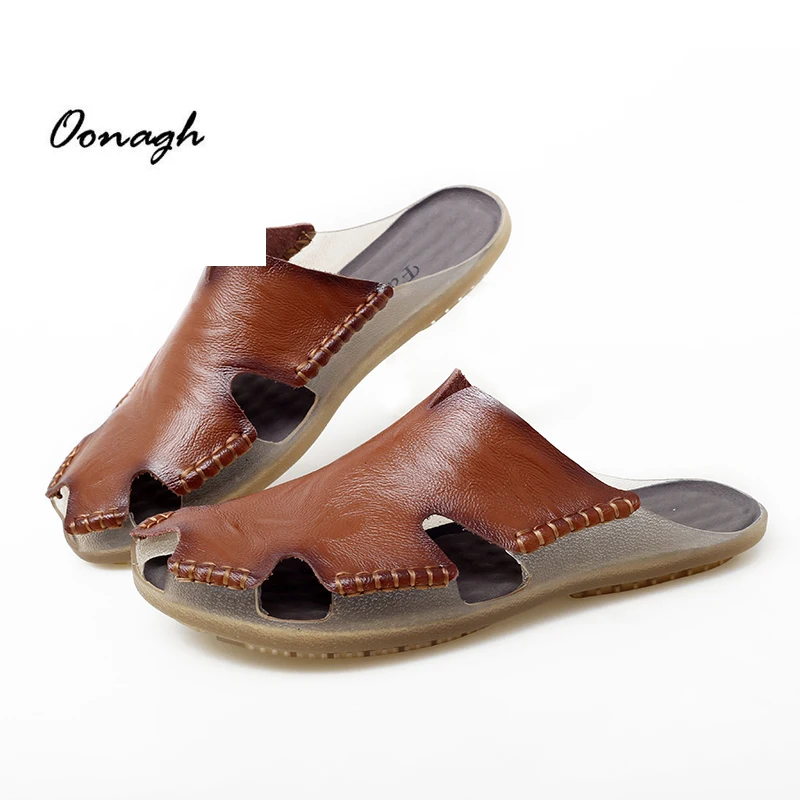 Summer Unisex Split Leather and Hand Stitch Flat Slippers Busines Cowhide British Lunfan Touch Soft and Comfortable Casual Shoes
Summer Unisex Split Leather and Hand Stitch Flat Slippers Busines Cowhide British Lunfan Touch Soft and Comfortable Casual Shoes