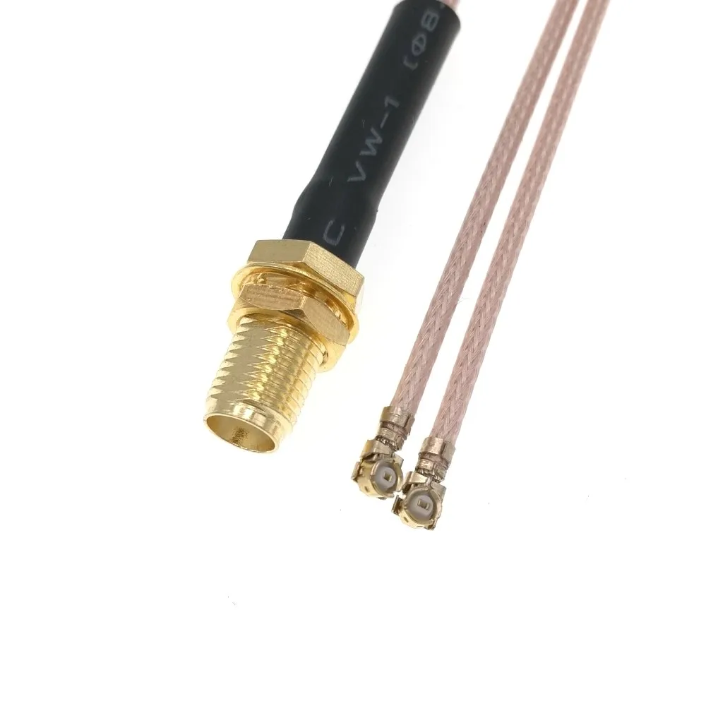 100 шт., разъем SMA типа 2x U.FL IPX, Женский сплиттер-Сумматор кабель Pigtail RG178 20 см
100 шт., разъем SMA типа 2x U.FL IPX, Женский сплиттер-Сумматор кабель Pigtail RG178 20 см