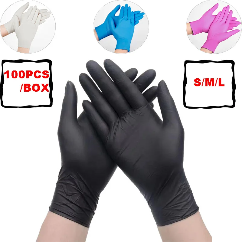 100pcs Waterproof Hypoallergenic Nitrile Synthetic Disposable Safety Gloves Food Grade Kitchen Baking Household Accessories
100pcs Waterproof Hypoallergenic Nitrile Synthetic Disposable Safety Gloves Food Grade Kitchen Baking Household Accessories
