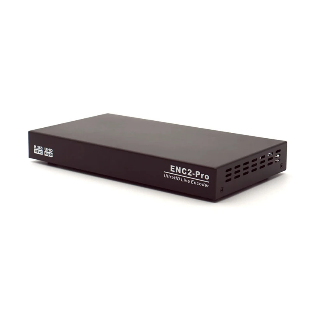 ENC2 PRO 4K30 x 2 srt/nid/rtsp/rtmp/http/hls multi-format simultaneous recording H.265+smartP H.165ENCODER DECODER
ENC2 PRO 4K30 x 2 srt/nid/rtsp/rtmp/http/hls multi-format simultaneous recording H.265+smartP H.165ENCODER DECODER
