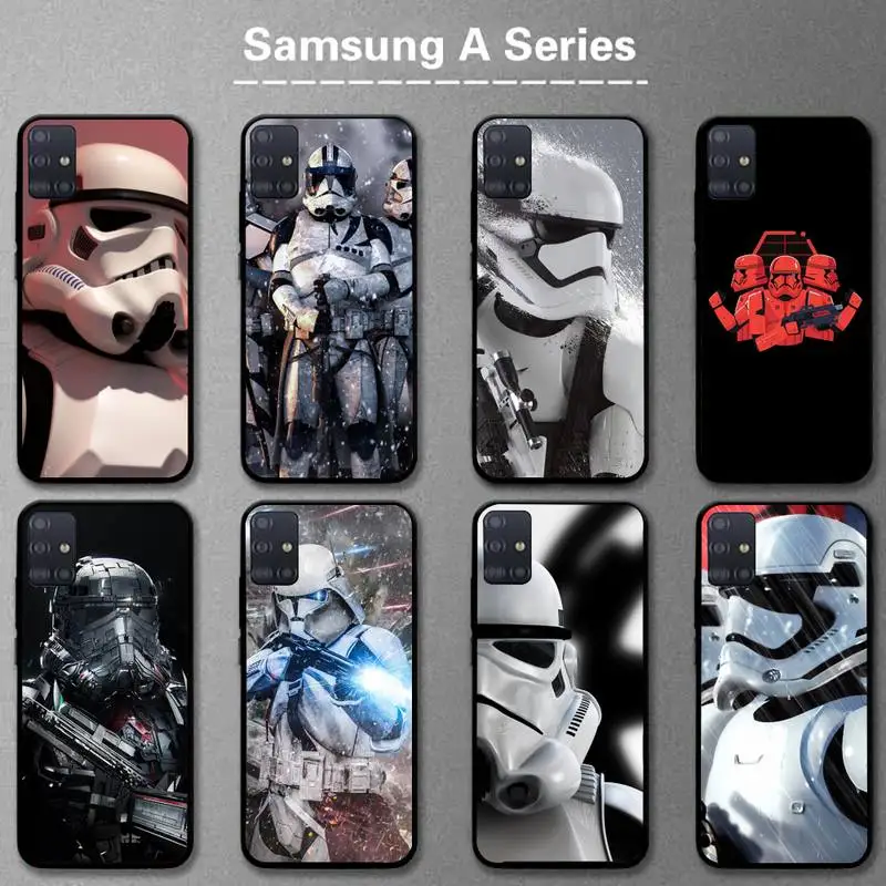 Movie Wars Stars Stormtrooper Phone Case For Samsung A01 A10 A02 A20 A31 A40 A50 S A52 A51 A70 A71 A80 A91 Cover Fundas Coque
Movie Wars Stars Stormtrooper Phone Case For Samsung A01 A10 A02 A20 A31 A40 A50 S A52 A51 A70 A71 A80 A91 Cover Fundas Coque