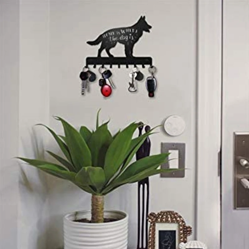 Dog Decorative Key Holder 9 Hooks Wall Organizer Vintage Key Hanger Rack Decor wholesales
Dog Decorative Key Holder 9 Hooks Wall Organizer Vintage Key Hanger Rack Decor wholesales