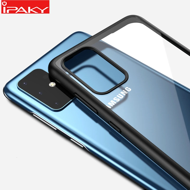 Чехол для Samsung S20 IPAKY S20 Plus, Прозрачный ударопрочный гибридный ударопрочный чехол из ТПУ и поликарбоната для Samsung Galaxy S20 Ultra
Чехол для Samsung S20 IPAKY S20 Plus, Прозрачный ударопрочный гибридный ударопрочный чехол из ТПУ и поликарбоната для Samsung Galaxy S20 Ultra