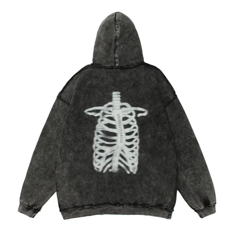 New Skull Print Men Hoodies Sweatshirt Autumn Winter Washed Hooded Hoody Retro High Streetwear Oversize Pullover Men
New Skull Print Men Hoodies Sweatshirt Autumn Winter Washed Hooded Hoody Retro High Streetwear Oversize Pullover Men