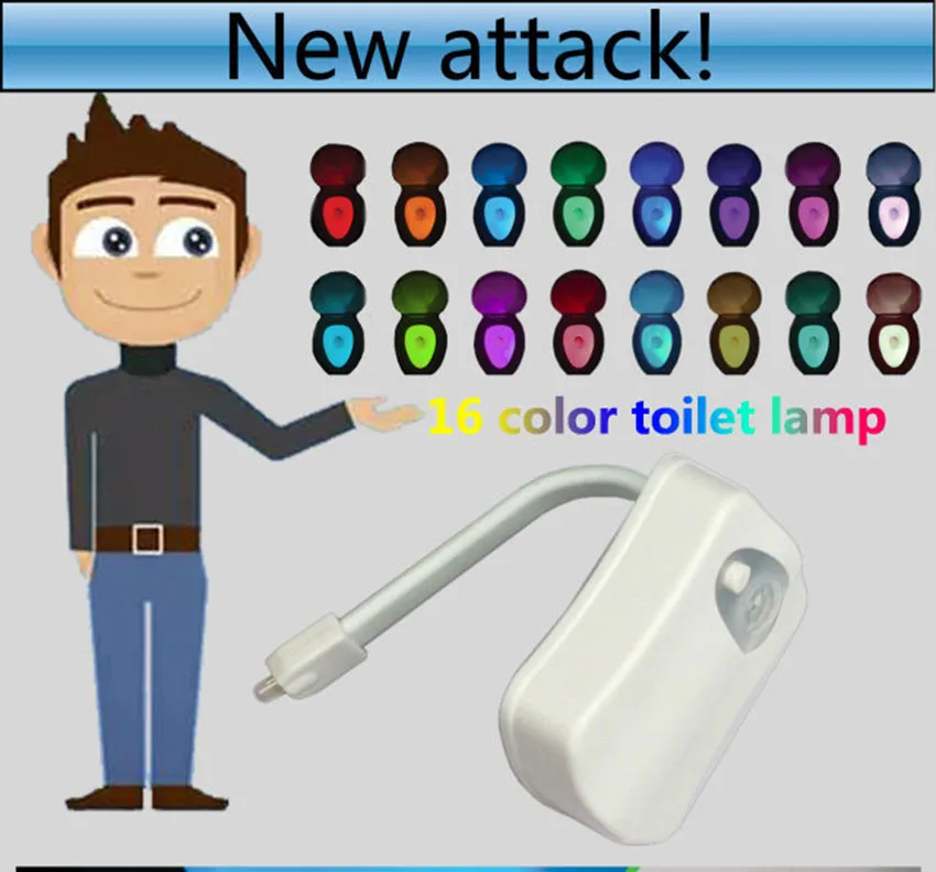 Toilet Sensor Night Lamp Body Sensing Automatic Led Motion Bowl Bathroom Light Waterproof Backlight For Wc Toilet Night Light
Toilet Sensor Night Lamp Body Sensing Automatic Led Motion Bowl Bathroom Light Waterproof Backlight For Wc Toilet Night Light