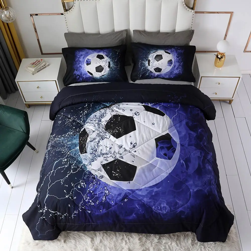 Svetanya 3D Football Basketball Quilted Quilt Blanket USA Full Queen King Size Winter Thick Comforter Set
Svetanya 3D Football Basketball Quilted Quilt Blanket USA Full Queen King Size Winter Thick Comforter Set