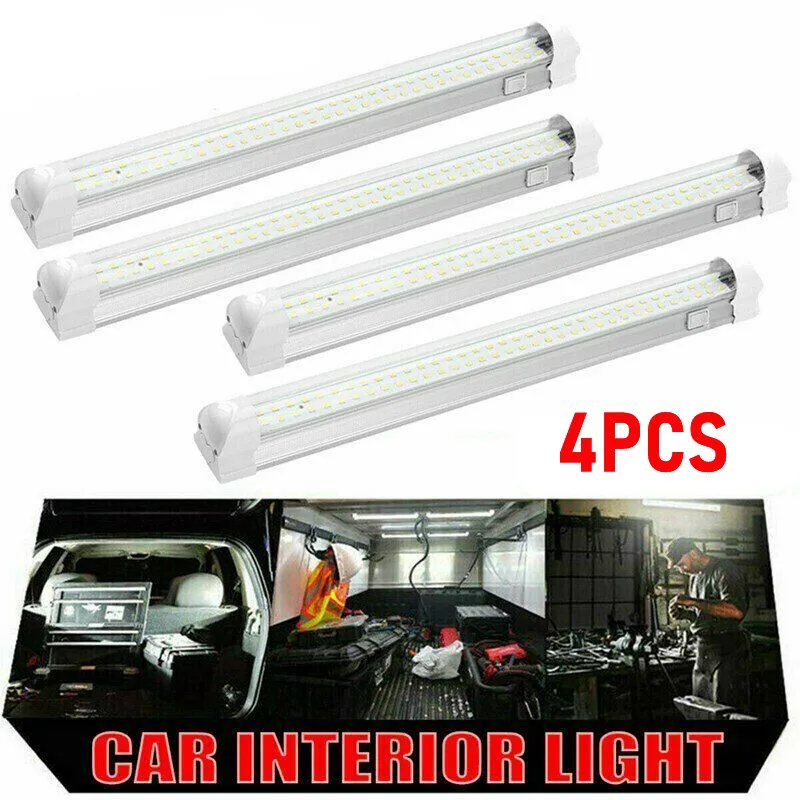 4PCS Led Light 12v Camping Car Caravan RV Light Camper Van Motorhome Accessories 72LED lamp 12v Camper LED Light Caravan
4PCS Led Light 12v Camping Car Caravan RV Light Camper Van Motorhome Accessories 72LED lamp 12v Camper LED Light Caravan