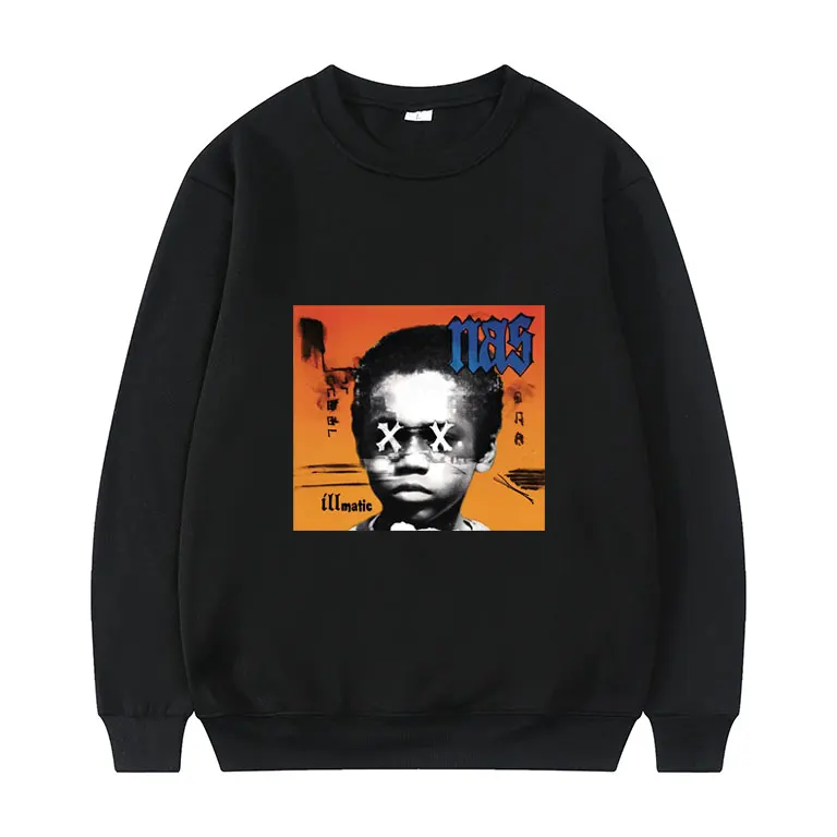 Nas Illmatic Hoodie Fleece Cotton Sweatshirt Men Fashion Harajuku Pullovers Women Tracksuit Unisex Hip Hop Trend Style Pullover
Nas Illmatic Hoodie Fleece Cotton Sweatshirt Men Fashion Harajuku Pullovers Women Tracksuit Unisex Hip Hop Trend Style Pullover
