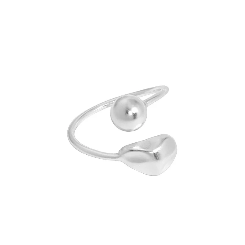 925 Sterling Silver Water Drop Shape Rings Gift For Women Vintage Geometric Love Luxury Party Open 2021 Trend Fine Jewelry
925 Sterling Silver Water Drop Shape Rings Gift For Women Vintage Geometric Love Luxury Party Open 2021 Trend Fine Jewelry
