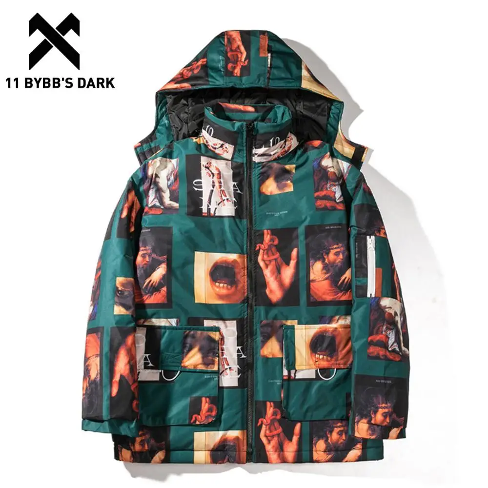 11 BYBB'S DARK Hip Hop Streetwear Men Windbreaker Harajuku Winter Hooded Jacket Coat Warm Outwear Casual Thick Parka Jackets
11 BYBB'S DARK Hip Hop Streetwear Men Windbreaker Harajuku Winter Hooded Jacket Coat Warm Outwear Casual Thick Parka Jackets