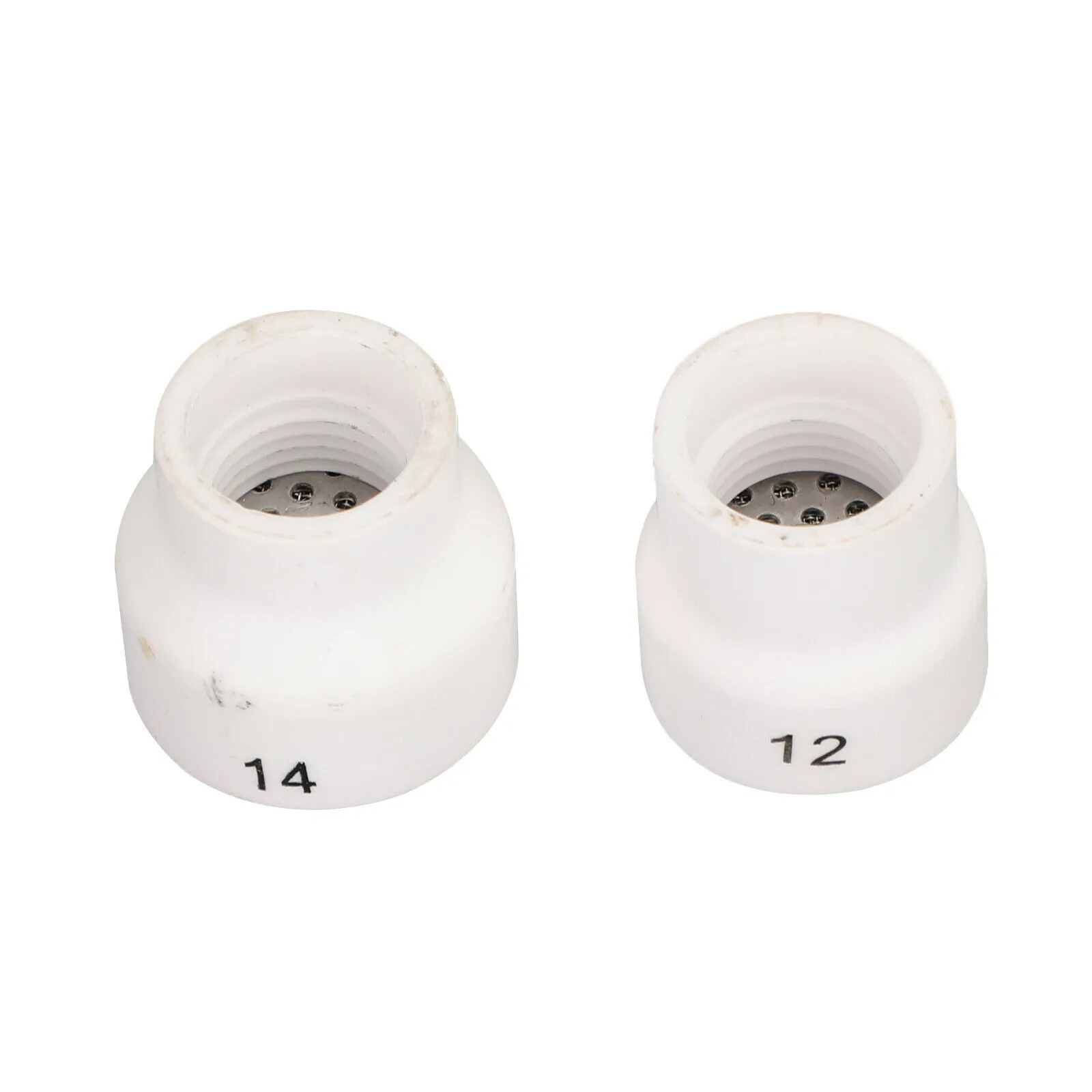 2Pcs White Large Ceramic Cup #12 #14 TIG Welding Ceramic Cup For TIG Welding Torch WP-9/20/25/17/18/26 Welding Accessories
2Pcs White Large Ceramic Cup #12 #14 TIG Welding Ceramic Cup For TIG Welding Torch WP-9/20/25/17/18/26 Welding Accessories