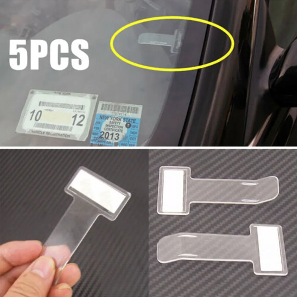 Hot Sale 5pcs Car Vehicle Parking Ticket Permit Holder Clip Sticker Windscreen Fastener Stickers Kit Car Accessories
Hot Sale 5pcs Car Vehicle Parking Ticket Permit Holder Clip Sticker Windscreen Fastener Stickers Kit Car Accessories
