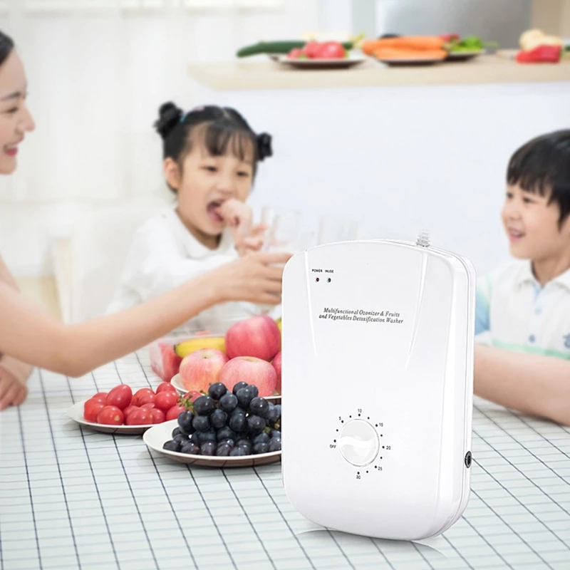 Portable Ozone Generator 400mg/h Air Purifier Ozonator Home Water Fruit Vegetables Food Sterilizer Freshening System H05F
Portable Ozone Generator 400mg/h Air Purifier Ozonator Home Water Fruit Vegetables Food Sterilizer Freshening System H05F