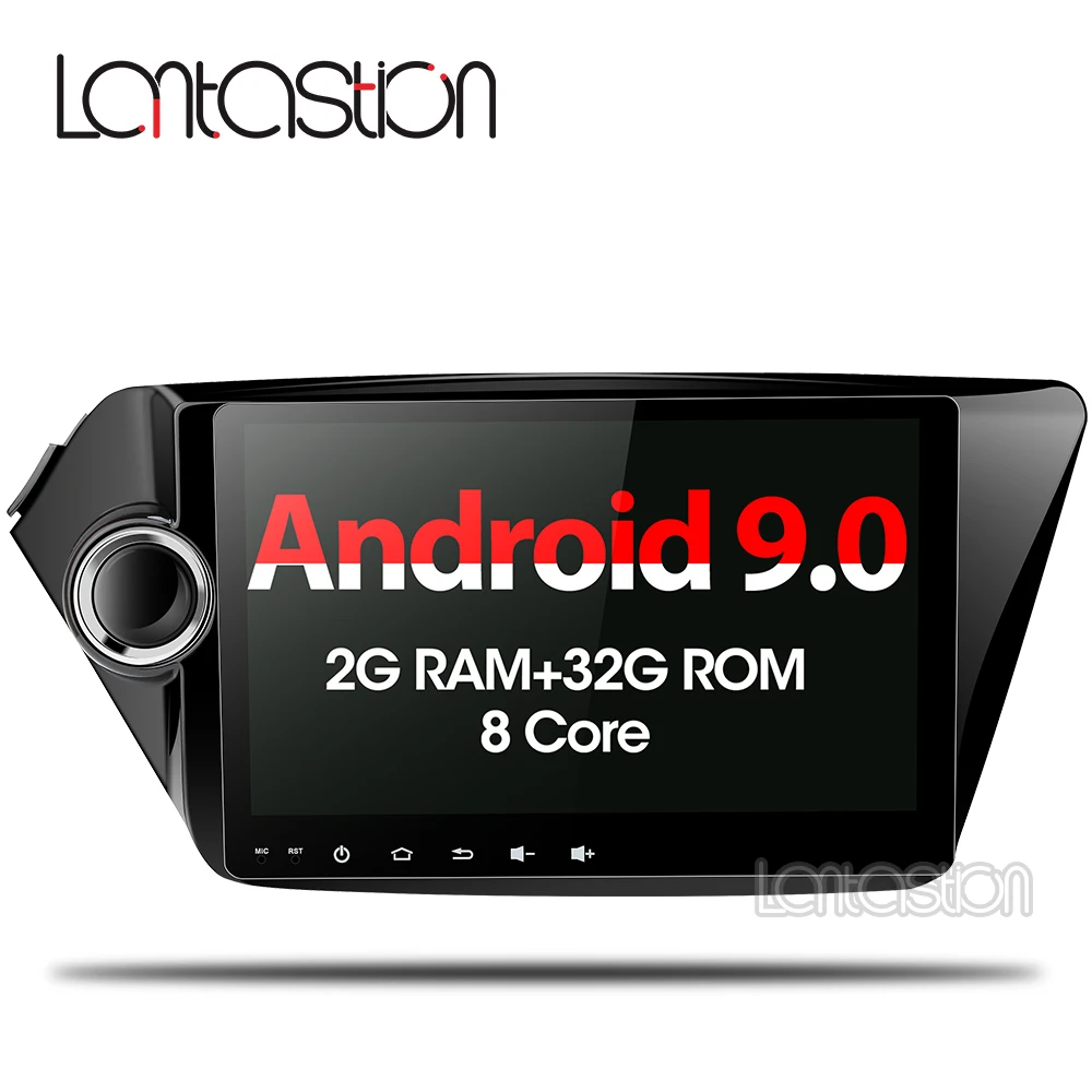Android 9 0 автомобильный dvd плеер радио для kia k2 Rio 2010 2011 2012 2013 2014 2015 2016 2017 gps навигация