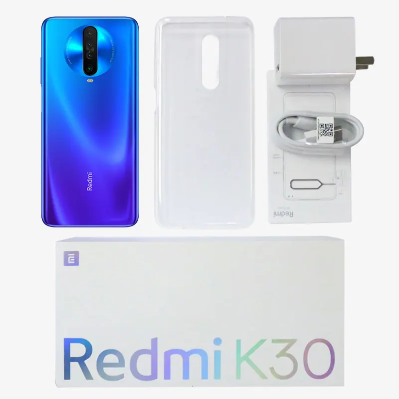 Смартфон Xiaomi Redmi K30 глобальной прошивки 8 Гб 128 ГБ 4G Восьмиядерный процессор Snapdragon