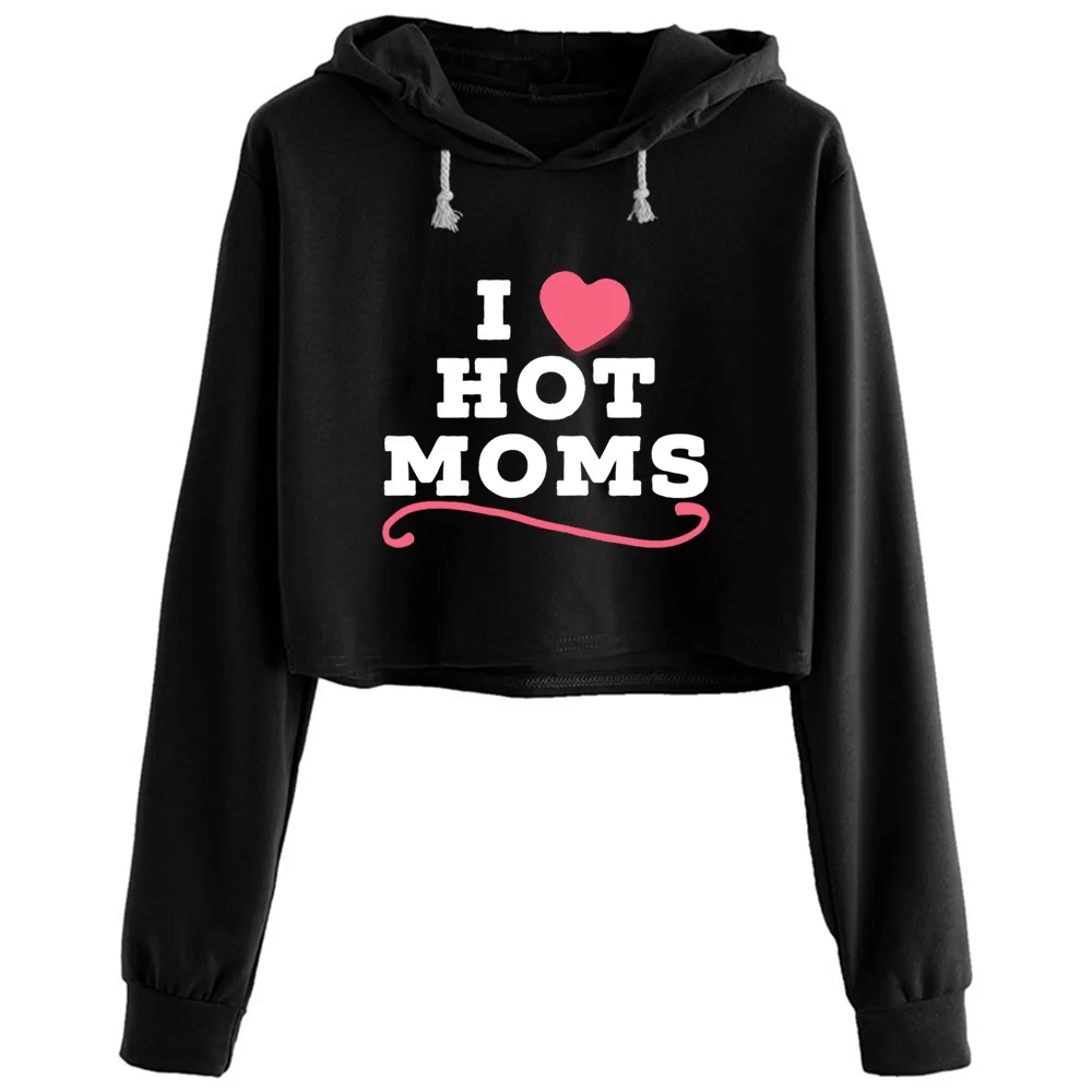 I Love Hot Moms I Heart Hot Moms Crop Hoodies Women Aesthetic Kpop Korean Y2k Pullover For Girls
I Love Hot Moms I Heart Hot Moms Crop Hoodies Women Aesthetic Kpop Korean Y2k Pullover For Girls