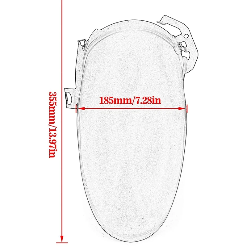 Motorcycle Rear Tire Cover Hugger Fender Mudguard Splash Guard for Ducati Scrambler 800 2015-2021
Motorcycle Rear Tire Cover Hugger Fender Mudguard Splash Guard for Ducati Scrambler 800 2015-2021