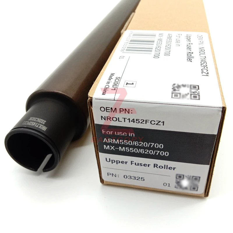 2 pcs NROLT1452FCZ2 Compatible Upper Fuser Roller for Sharp AR M550 M620 M700 ARM550 ARM620 ARM700 MXM550 MXM620 MXM700
2 pcs NROLT1452FCZ2 Compatible Upper Fuser Roller for Sharp AR M550 M620 M700 ARM550 ARM620 ARM700 MXM550 MXM620 MXM700