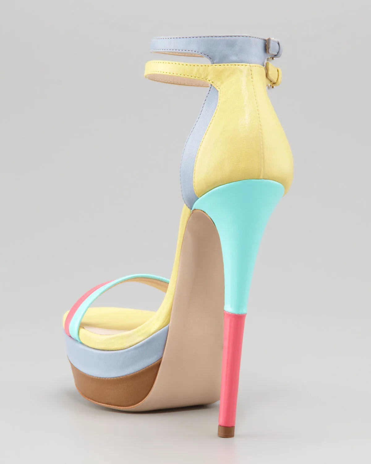 Women's color splicing waterproof platform thin high heel buckle sandals large size straight
Women's color splicing waterproof platform thin high heel buckle sandals large size straight