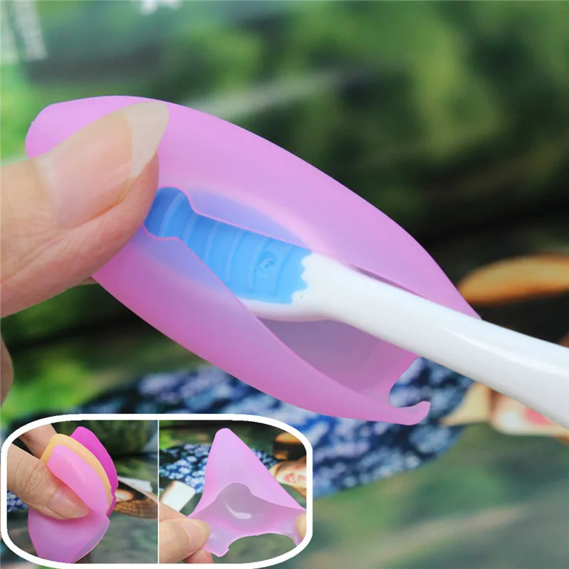 Silicone Portable Toothbrush Cover Holder Travel Hiking Camping Brush Cap Case Bathroom Health Germproof Toothbrushes Protector
Silicone Portable Toothbrush Cover Holder Travel Hiking Camping Brush Cap Case Bathroom Health Germproof Toothbrushes Protector