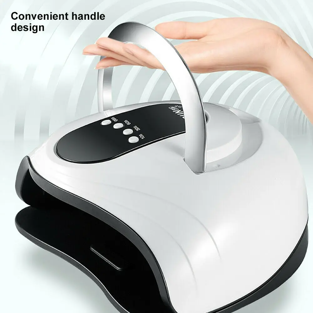 120W UV Lamp LED Nail Lamp Nail Dryer For All Gels Polish Sun Light Infrared Sensing 10/30/60s/99s Timer Smart For Manicure
120W UV Lamp LED Nail Lamp Nail Dryer For All Gels Polish Sun Light Infrared Sensing 10/30/60s/99s Timer Smart For Manicure