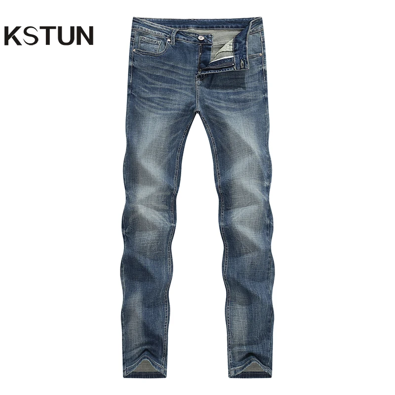 Men Jeans Stretch Blue Slim Straight Autumn Winter Regular Fit Business Casual Men's Clothing Denim Pants Trousers Quality Brand
Men Jeans Stretch Blue Slim Straight Autumn Winter Regular Fit Business Casual Men's Clothing Denim Pants Trousers Quality Brand