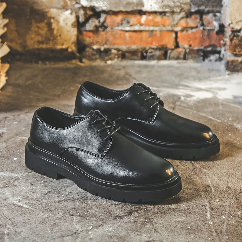 FIXSYS High Quality Mens Business Shoes Fashion Lace-up Oxford Shoes Black Male Wedding Formal Shoes Italian Party Derby Shoes
FIXSYS High Quality Mens Business Shoes Fashion Lace-up Oxford Shoes Black Male Wedding Formal Shoes Italian Party Derby Shoes