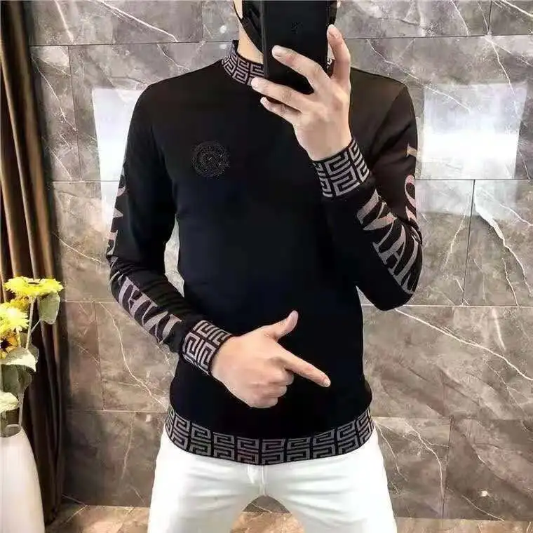 Autumn and Winter 2020 new men's Hoodie Hoodie Slim half-high collar t-shirt handsome hoodie
Autumn and Winter 2020 new men's Hoodie Hoodie Slim half-high collar t-shirt handsome hoodie