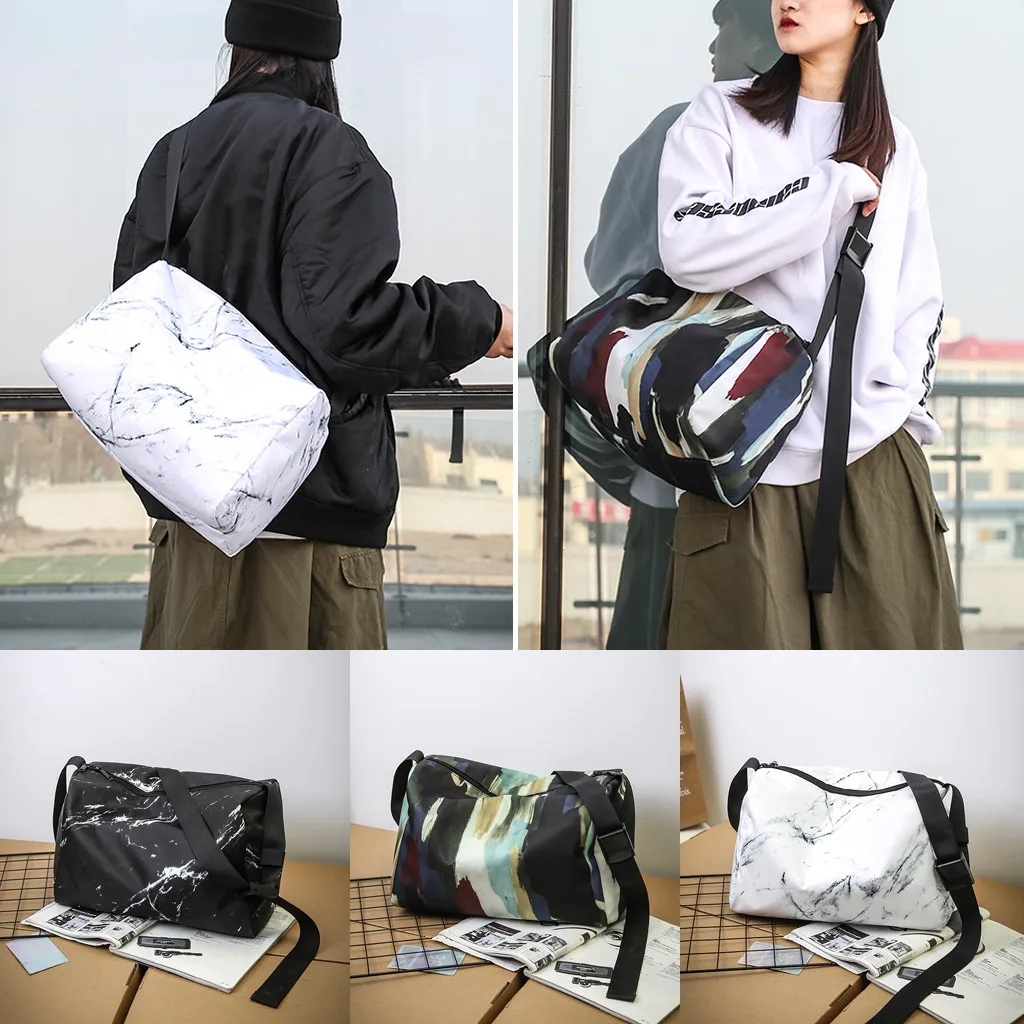 Модная мраморная вместительная сумка OCARDIAN для женщин и мужчин сумки на плечо