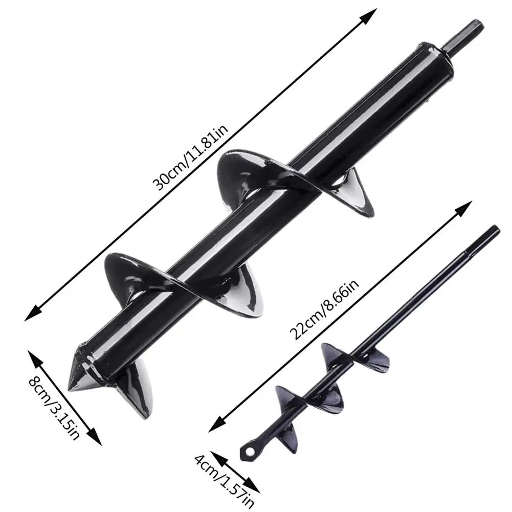 Набор сверл с шнеком комплект из 1/2 шт. для садовых растений цветов