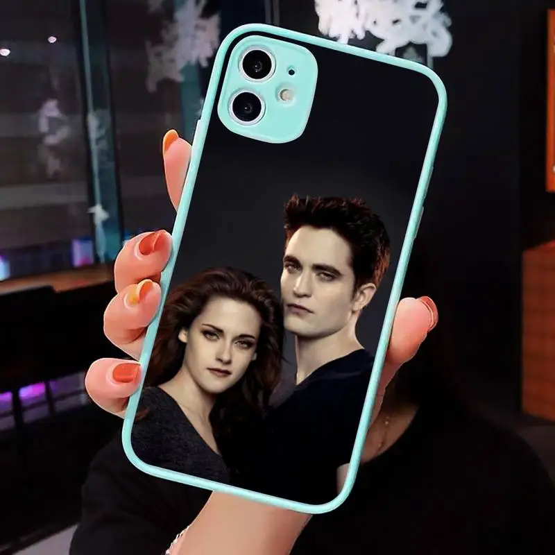 TV Twilight Isabella Edward Cullen Phone Case Matte transparent For blue iPhone 12 Mini 11 Pro XR XS Max 7 8 Plus X Back Cover
TV Twilight Isabella Edward Cullen Phone Case Matte transparent For blue iPhone 12 Mini 11 Pro XR XS Max 7 8 Plus X Back Cover
