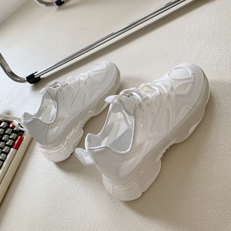 Chunky Sneakers Women Fashion Jelly Sole Breathable Ladies Vulcanized Shoes Casual Sports Platform Sneakers Women Basket Femme
Chunky Sneakers Women Fashion Jelly Sole Breathable Ladies Vulcanized Shoes Casual Sports Platform Sneakers Women Basket Femme