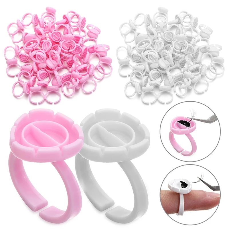 Wholesale 500Pcs Disposable Eyelash Extension Glue Rings for Eyelash Extension Glue Holder Glue Container
Wholesale 500Pcs Disposable Eyelash Extension Glue Rings for Eyelash Extension Glue Holder Glue Container