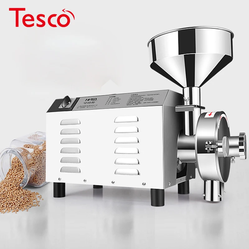 3000Type Electric stainless steel grain mill grinder Commercial herbal medicine Pulverizer wheat Grain grinding machine 220/110V
3000Type Electric stainless steel grain mill grinder Commercial herbal medicine Pulverizer wheat Grain grinding machine 220/110V