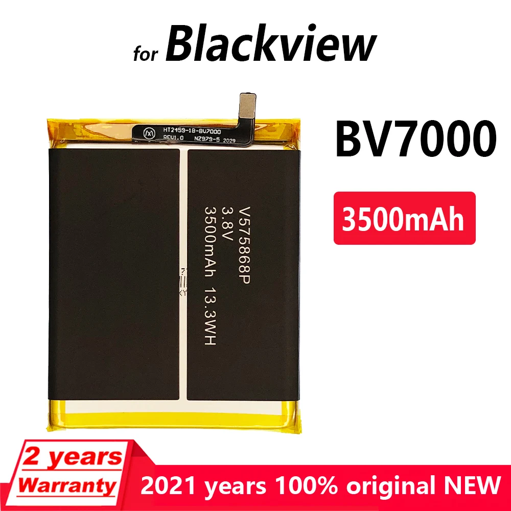 Original 3500mAh BV 7000 New battery For Blackview BV7000 / BV7000 Pro V575868P Genuine Replacement Batteries With Tracking Code
Original 3500mAh BV 7000 New battery For Blackview BV7000 / BV7000 Pro V575868P Genuine Replacement Batteries With Tracking Code