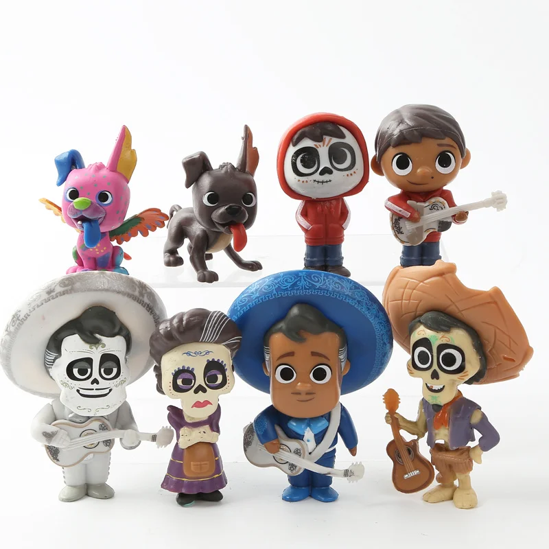 Movie Coco Pixar Miguel Riveras Collectors Miguel/Ernesto De La Cruz Hector Action Figure Toys Kid Birthday Gift
Movie Coco Pixar Miguel Riveras Collectors Miguel/Ernesto De La Cruz Hector Action Figure Toys Kid Birthday Gift