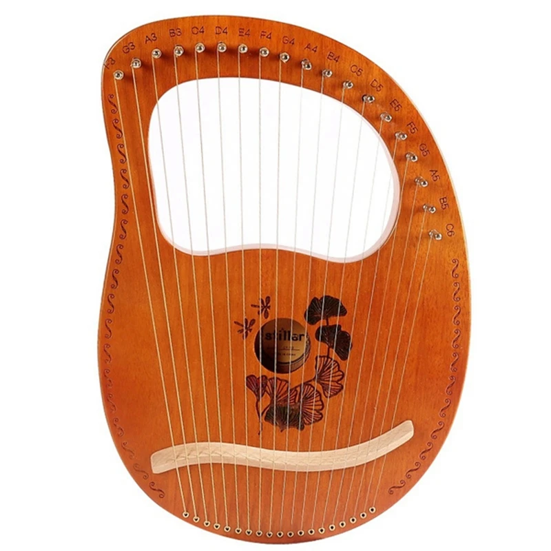 Lyre Harp,Greek Violin,19 String Metal String Lyre Harp with Tuning Wrench Strings Harps for Music Lovers Beginners,Etc
Lyre Harp,Greek Violin,19 String Metal String Lyre Harp with Tuning Wrench Strings Harps for Music Lovers Beginners,Etc