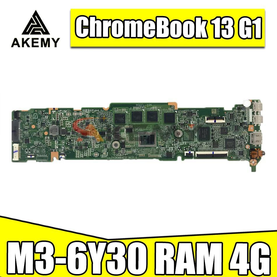 859518-001 L06834-001 For HP ChromeBook 13 G1 laptop motherboard DA0Y0KMBAE0 With Intel CPU Core M3-6Y30 RAM 4G mainboard
859518-001 L06834-001 For HP ChromeBook 13 G1 laptop motherboard DA0Y0KMBAE0 With Intel CPU Core M3-6Y30 RAM 4G mainboard