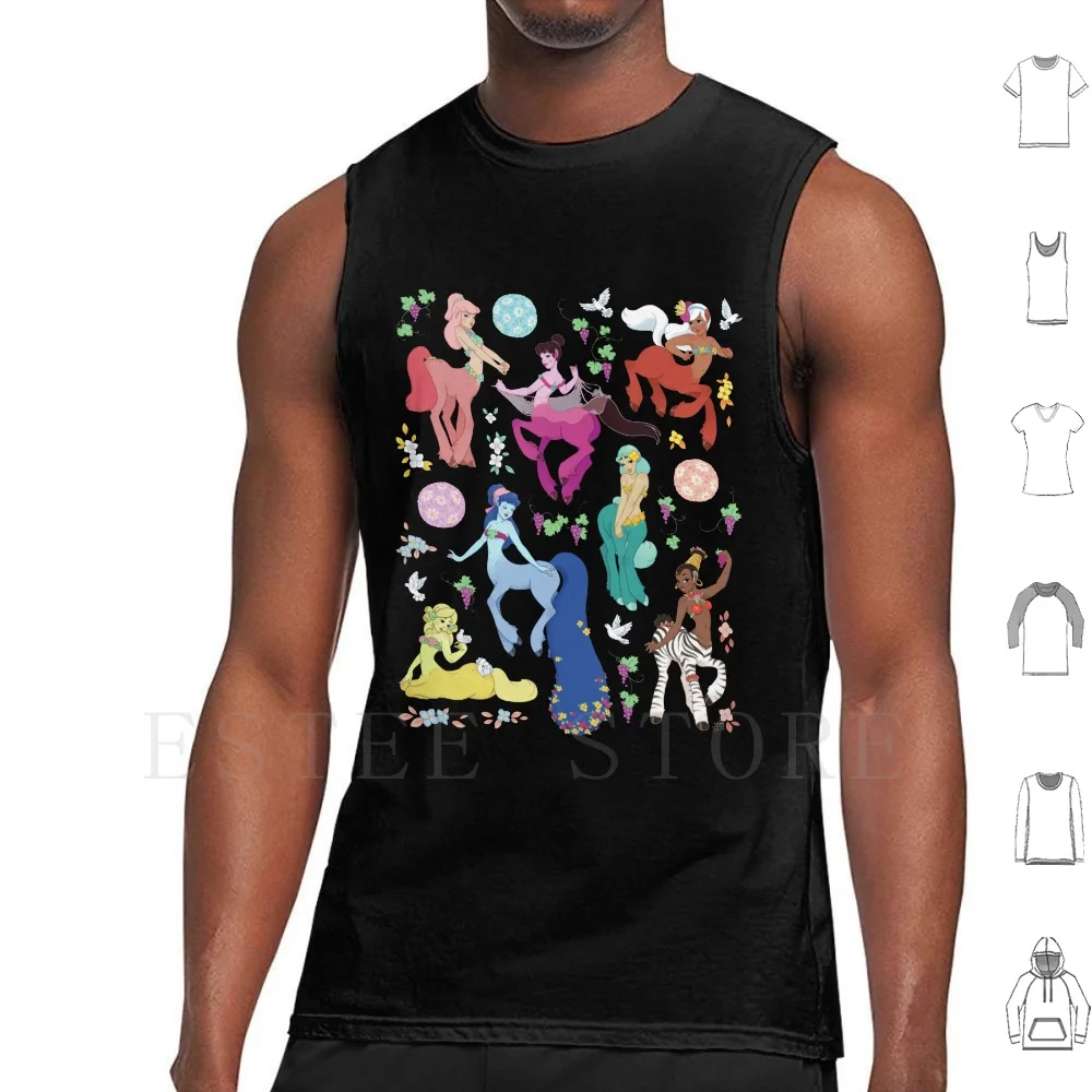 Centaurettes Tank Tops Vest Sleeveless Centaurs Centaur Centaurettes Fantasy Fantasia Myth Mythology Flowers Doves
Centaurettes Tank Tops Vest Sleeveless Centaurs Centaur Centaurettes Fantasy Fantasia Myth Mythology Flowers Doves