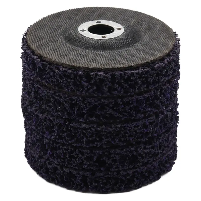 5Pcs Durable Poly Strip Disc Wheel 100x16Mm Wood Metal Paint Rust Removal Clean Abrasive Tools For Angle Grinder
5Pcs Durable Poly Strip Disc Wheel 100x16Mm Wood Metal Paint Rust Removal Clean Abrasive Tools For Angle Grinder
