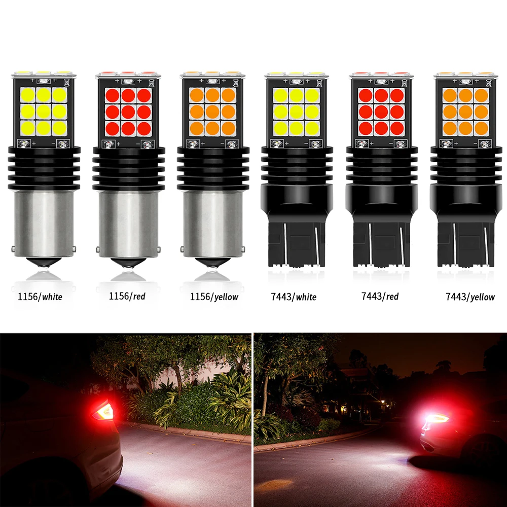 2X Highbright Car LED 3030SMD Lights S25 1156 BA15S For Auto Turn Signal Lamps T20 7443 Daytime Running Lights W21W/5W 12v Diode
2X Highbright Car LED 3030SMD Lights S25 1156 BA15S For Auto Turn Signal Lamps T20 7443 Daytime Running Lights W21W/5W 12v Diode