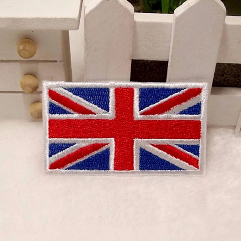 1 Pc UK Flag Embroidered Applique Iron Sew On Union Jack Patch United Kingdom Badge Transfer DIY Craft Accessory Supplies
1 Pc UK Flag Embroidered Applique Iron Sew On Union Jack Patch United Kingdom Badge Transfer DIY Craft Accessory Supplies
