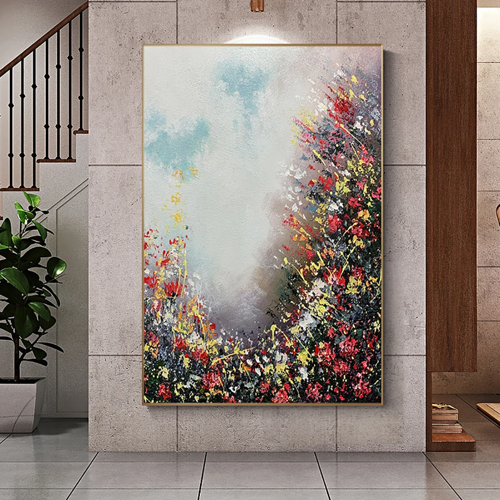 Sky Flower Handmade Oil Painting On Canvas Wall Art Abstract Landscape Picture Home Living Room Decoration Mural Hand Painted
Sky Flower Handmade Oil Painting On Canvas Wall Art Abstract Landscape Picture Home Living Room Decoration Mural Hand Painted