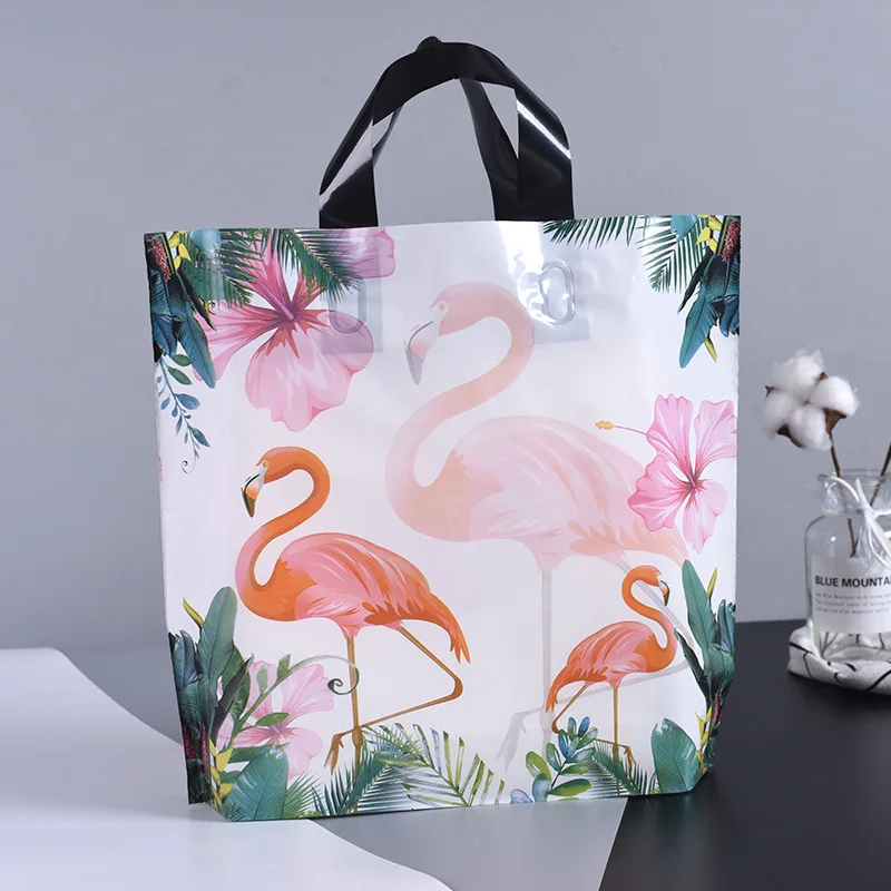 High-density PE Eco-friendly Flamingo Packing Bags 50pcs Big Size Clothes & Accessories Plastic Storage Bag With Handle
High-density PE Eco-friendly Flamingo Packing Bags 50pcs Big Size Clothes & Accessories Plastic Storage Bag With Handle