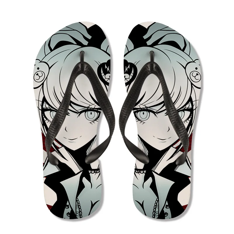Two-dimensional Animation Cartoon Slippers Summer Casual Sandals Bullets on Broken Men and Women
Two-dimensional Animation Cartoon Slippers Summer Casual Sandals Bullets on Broken Men and Women
