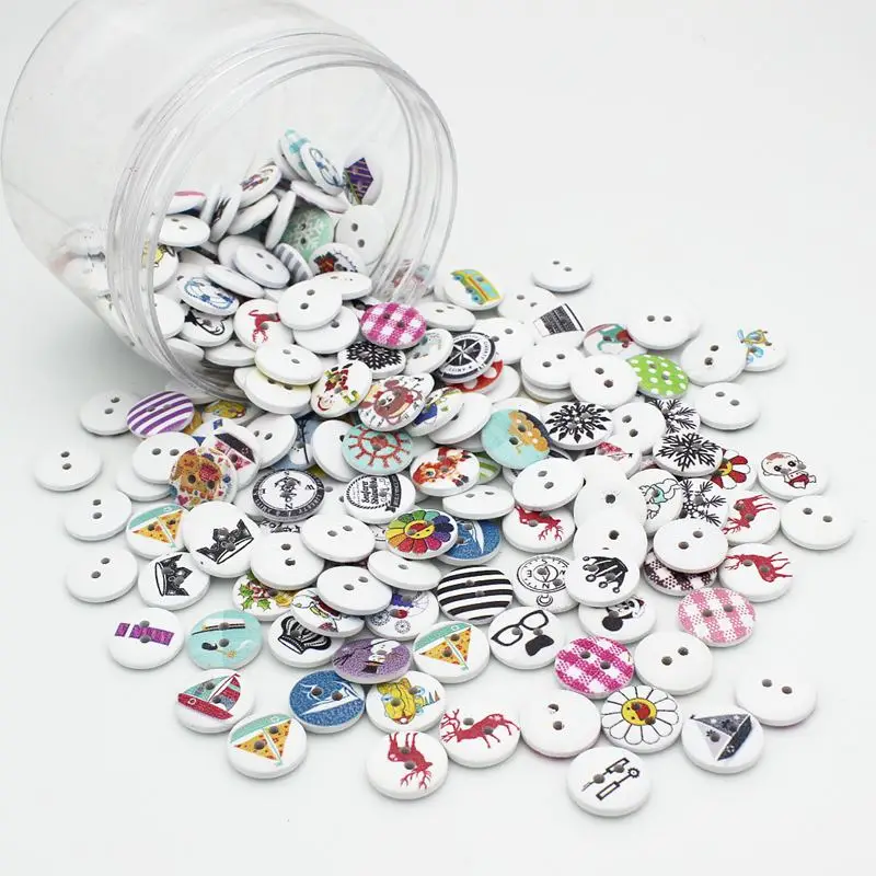 Круглые деревянные пуговицы с 2 отверстиями, 15 мм, 50/100 шт.
Круглые деревянные пуговицы с 2 отверстиями, 15 мм, 50/100 шт.