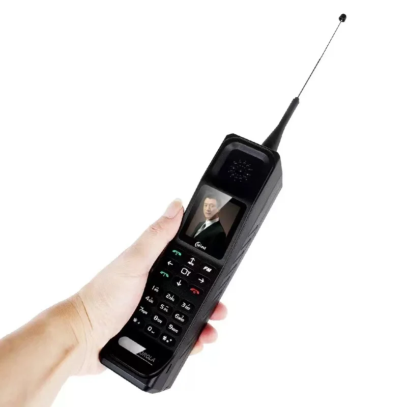 With Antenna Retro Style Big Bar Mobile Phone Strong Signal Power Bank Dual Sim 4500mAh Flashlight MP3 MP4 Vibration Bluetooth
With Antenna Retro Style Big Bar Mobile Phone Strong Signal Power Bank Dual Sim 4500mAh Flashlight MP3 MP4 Vibration Bluetooth