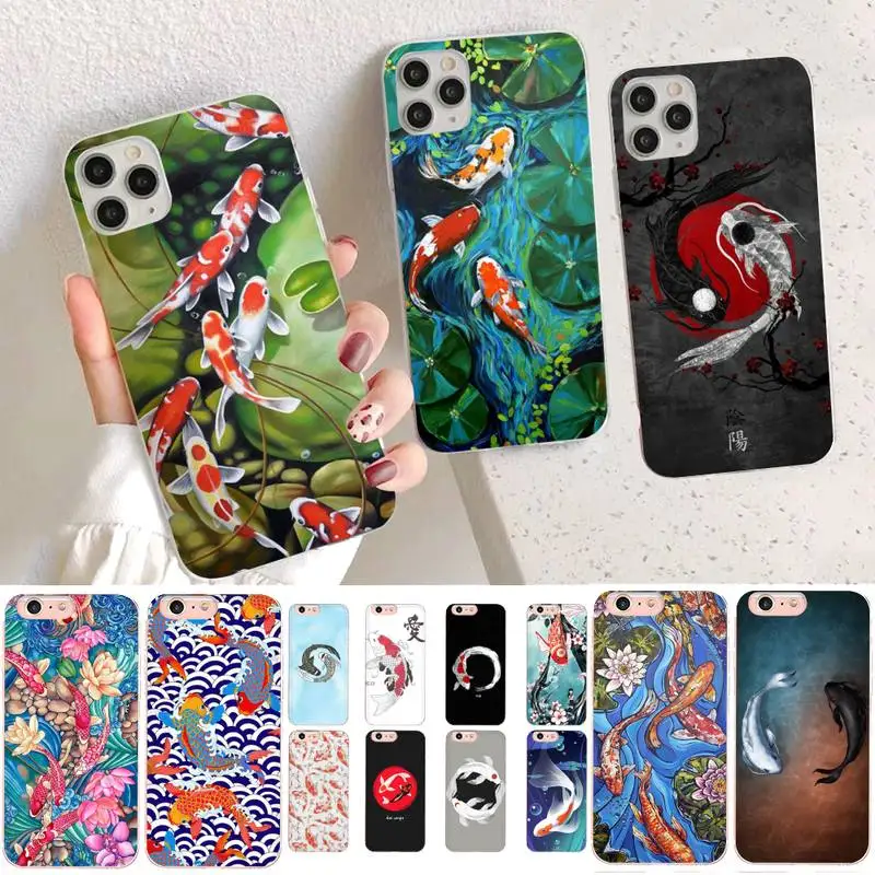 YNDFCNB Koi Fishes Phone Case for iphone 13 11 12 pro XS MAX 8 7 6 6S Plus X 5S SE 2020 XR cover
YNDFCNB Koi Fishes Phone Case for iphone 13 11 12 pro XS MAX 8 7 6 6S Plus X 5S SE 2020 XR cover