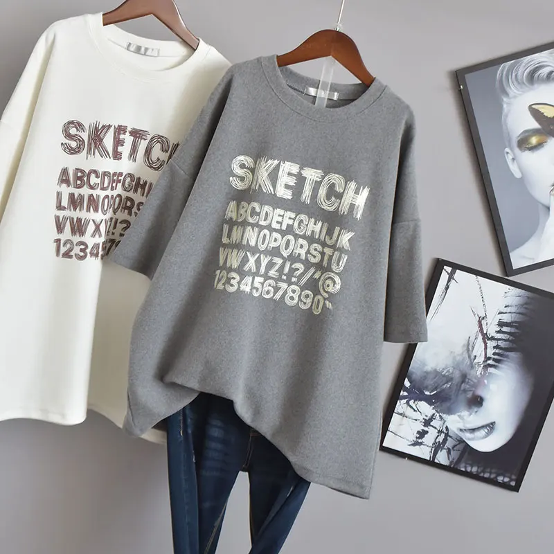Арт Футболка с принтом с буквами Женская летняя обувь 2021 Алфавит цифры футболки Забавные футболки для женщин футболки свободные круглый вы...
Арт Футболка с принтом с буквами Женская летняя обувь 2021 Алфавит цифры футболки Забавные футболки для женщин футболки свободные круглый вы...